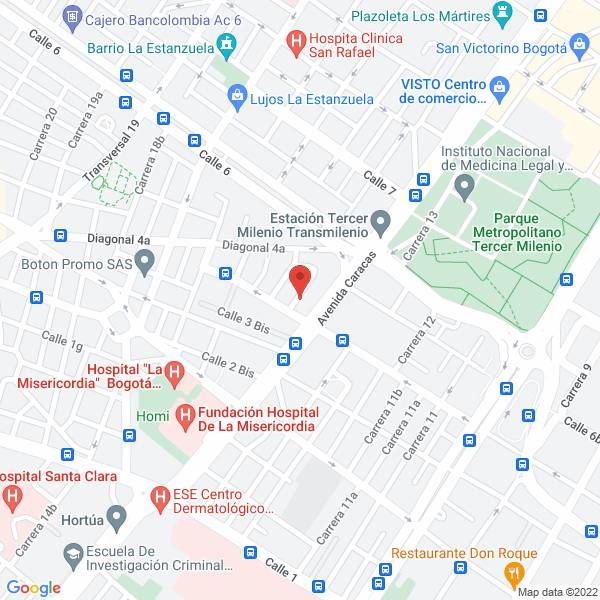 Mapa de Golosinas Doña Lilia