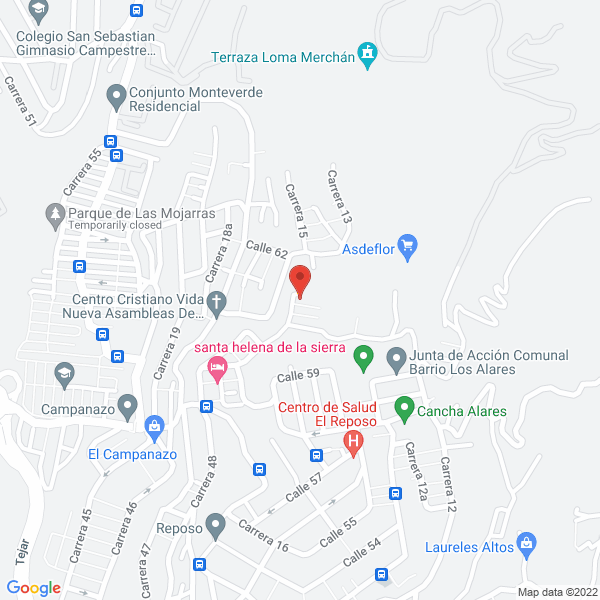 Map of Panadería Jessmi