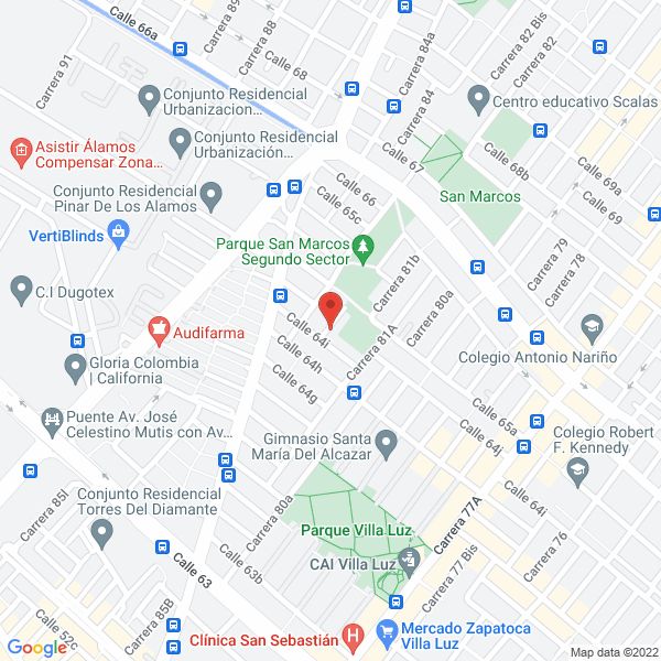 Mapa de Canal Médica Ltda.