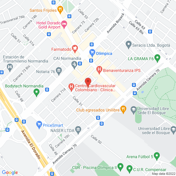 Mapa de Heka Line Cargo Ltda.