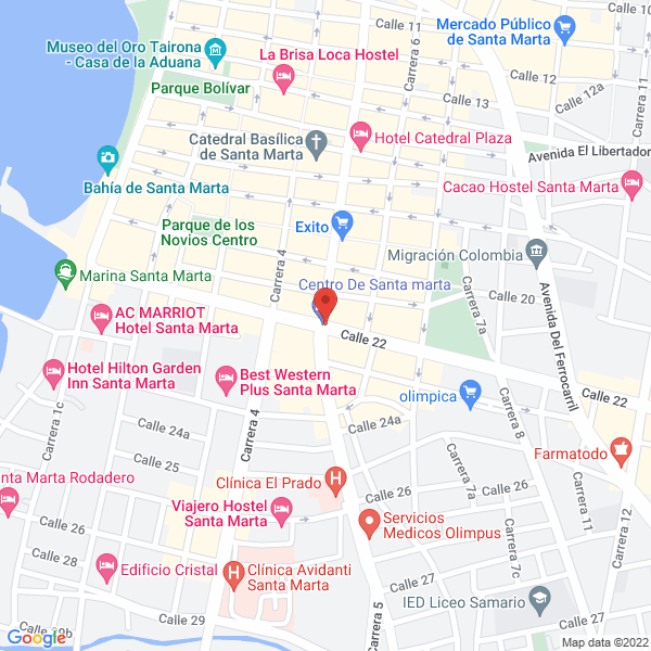 Map of Abogados Y Contadores Asociados