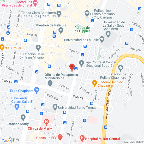 Mapa de Lewiis Btl Producciones Y Eventos S.A.S.