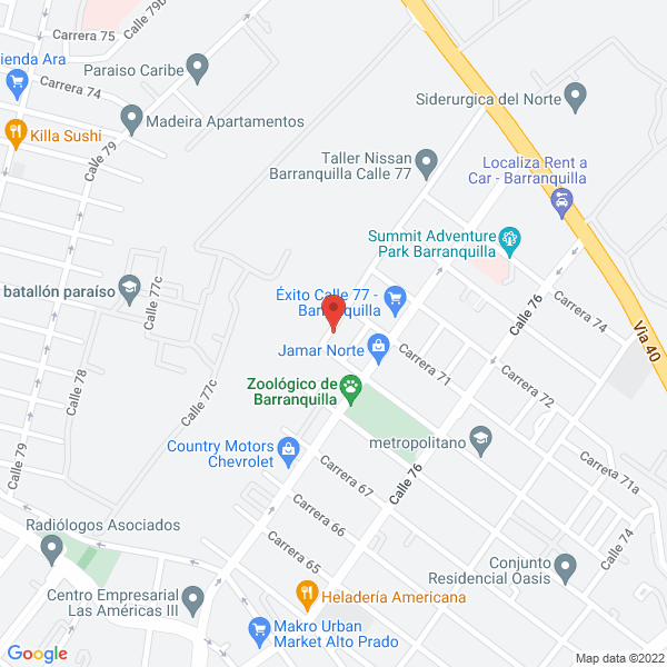 Map of Ingeniería Y Líneas Linci S.A.