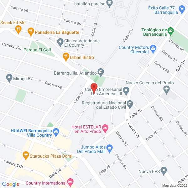 Map of Lentech Ltda.
