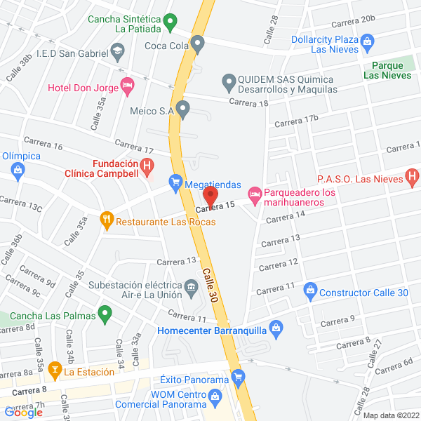 Map of Li Distribuidores S.A.S..