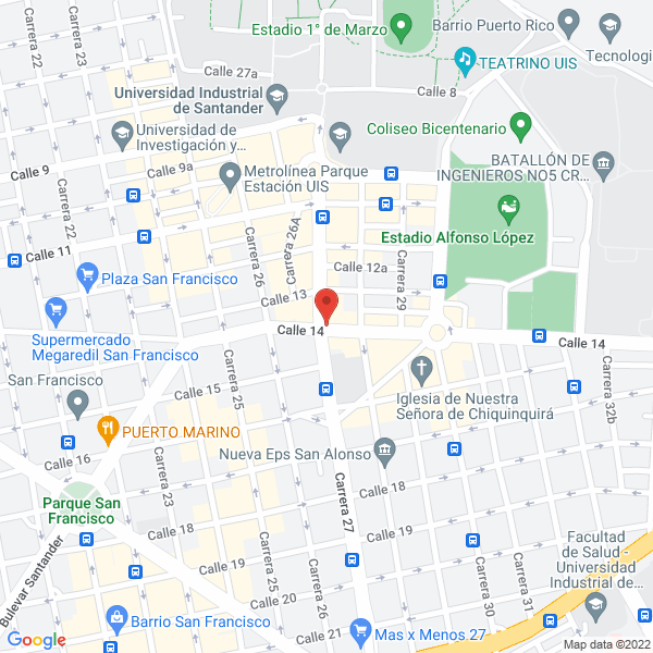 Map of Espectrum Opticas