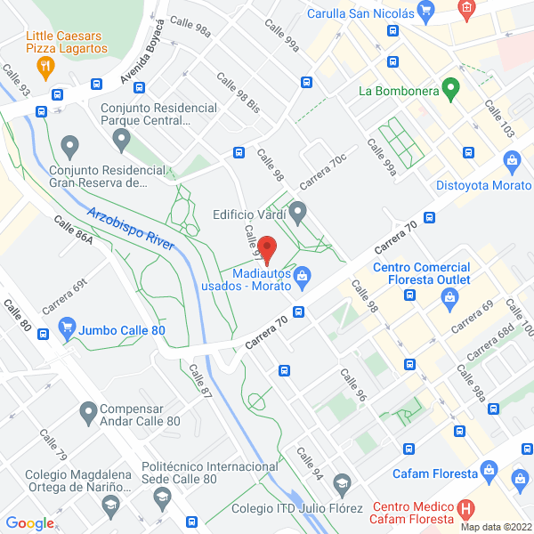 Mapa de S&J Estrategicos E.U.