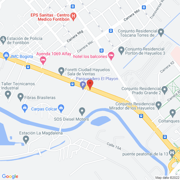 Mapa de Gb Estructuras S.A.S.