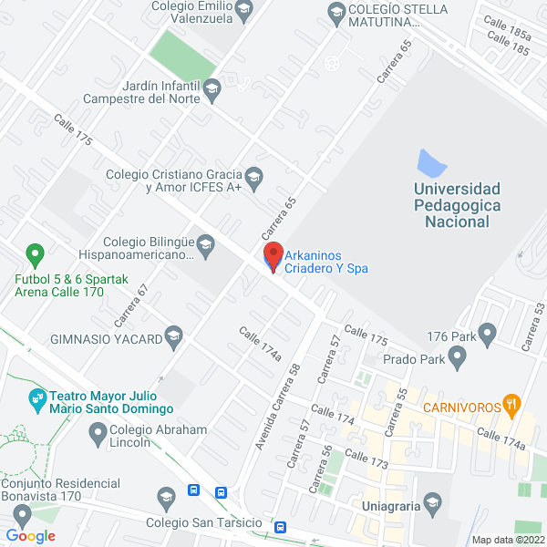 Mapa de Cachorros Akaninos