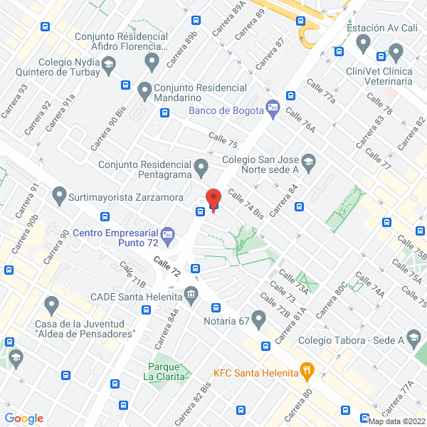 Mapa de Jc Cocinas Integrales