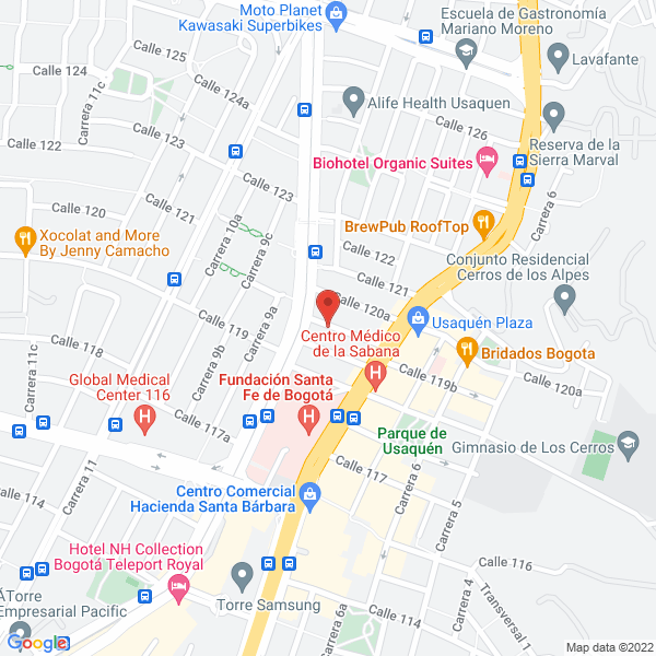 Mapa de Rosas La Hacienda