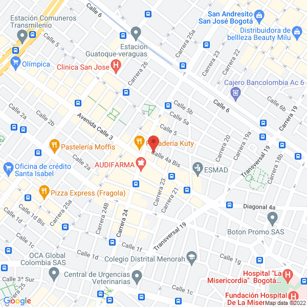 Mapa de Sertecma G & G Ltda