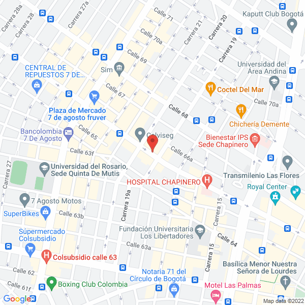 Mapa de Medicox Ltda.