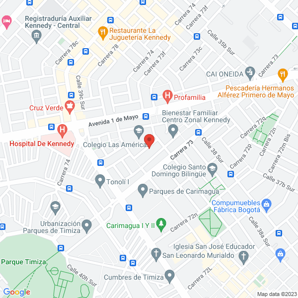 Mapa de Hogar Gerontologico Casita De Recuerdos