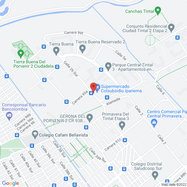 Mapa de Movar Electricos S.A.S