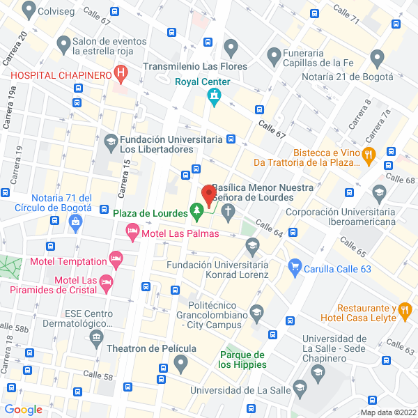 Mapa de Adjurin Consultores Ltda.