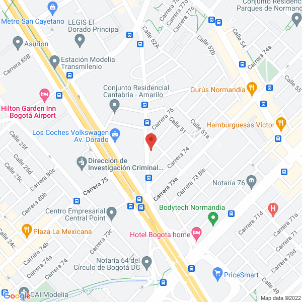 Mapa de Agucomex S.A.S.