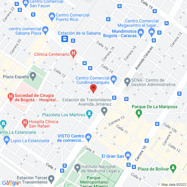 Mapa de Aguimar Ltda.