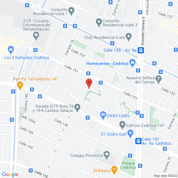 Mapa de Aiye S.A.S.