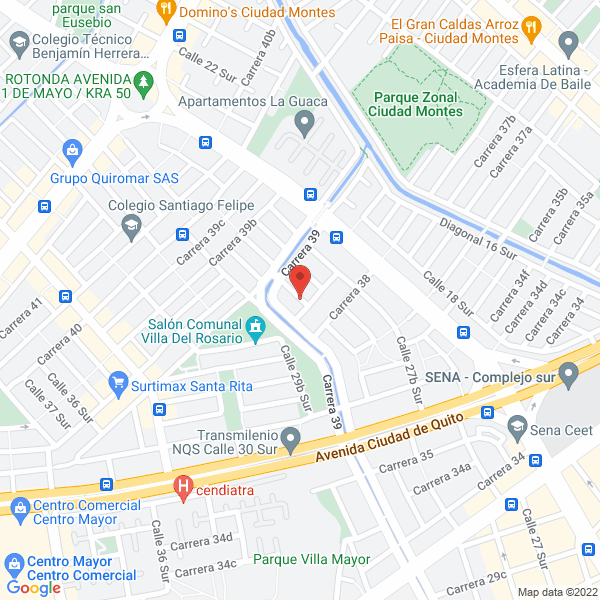 Mapa de Akaxa Drom S.A.S.