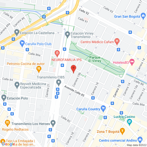 Mapa de Alcazaba Ltda.