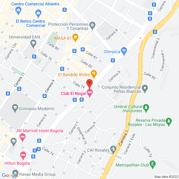 Mapa de Aldebaran Consultores S.A.S.