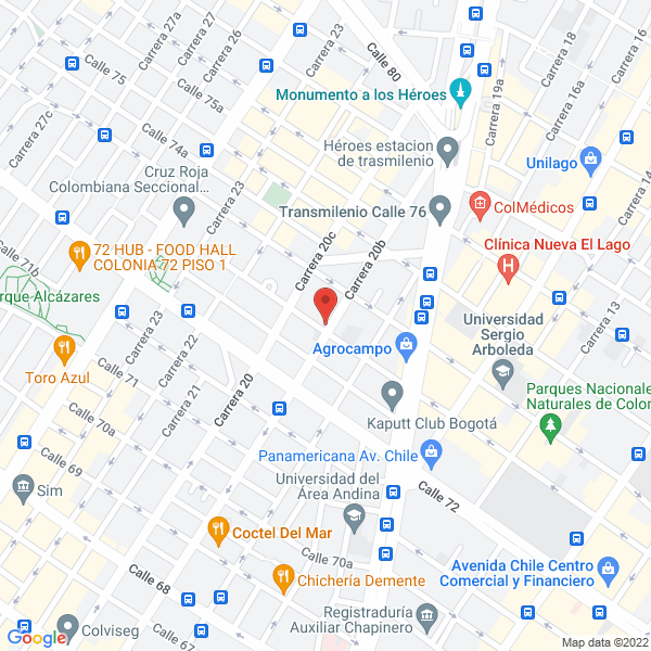 Mapa de Alphil Sistemas Ltda.