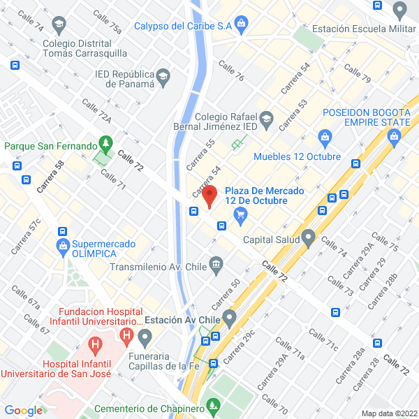 Mapa de Alquiler Total Ltda.