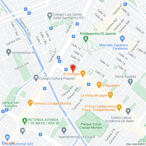 Mapa de Altagama Tecnología S.A.S.