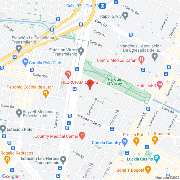 Mapa de Altamente S.A.S.