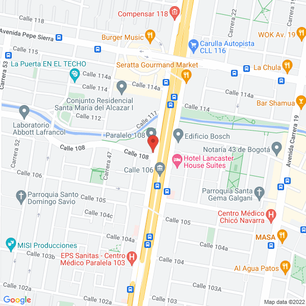 Mapa de Altos Ejecutivos Ltda.