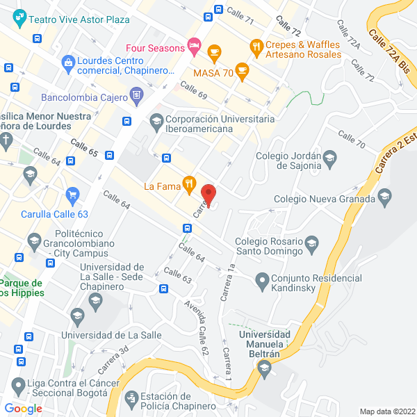 Mapa de Alvaro Largacha V. Y Cía. Ltda.