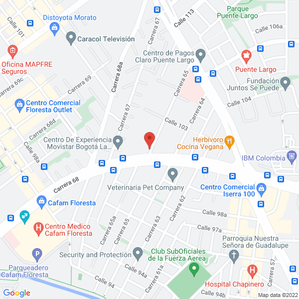 Mapa de Alvaro Triana Capacitador Empresarial S.A.S.
