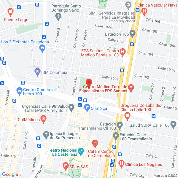 Mapa de America Homes Business S.A.S.