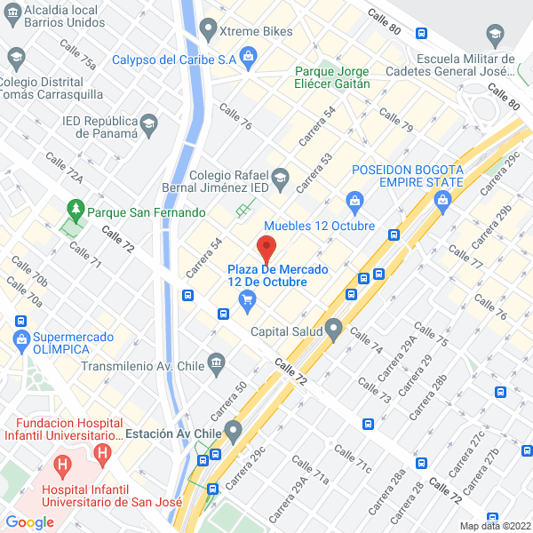 Mapa de Asesorías Y Servicios En Linea S.A.S.