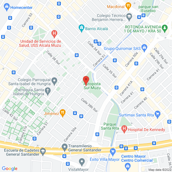 Mapa de Asgs Ltda.
