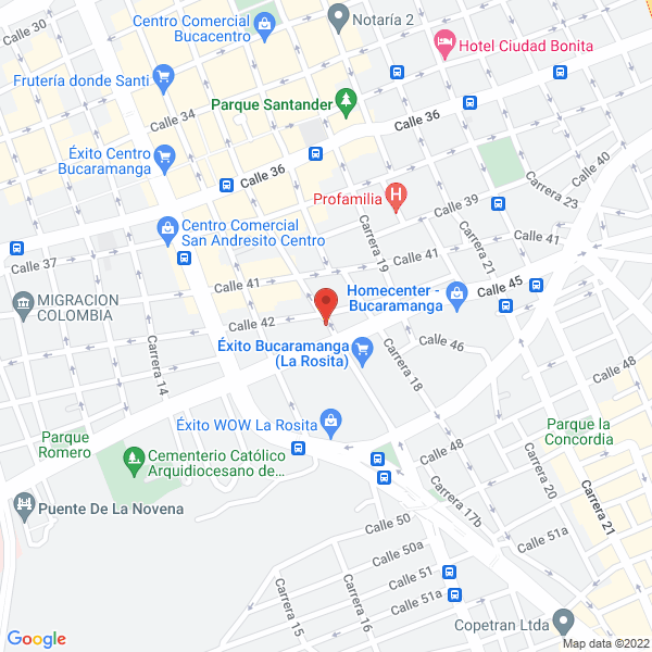 Map of Autojol S.A.S.