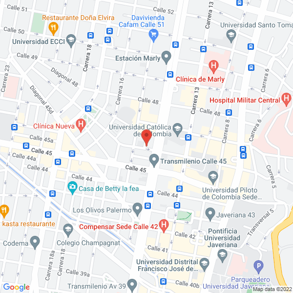 Mapa de Aval Inforsalud Eu