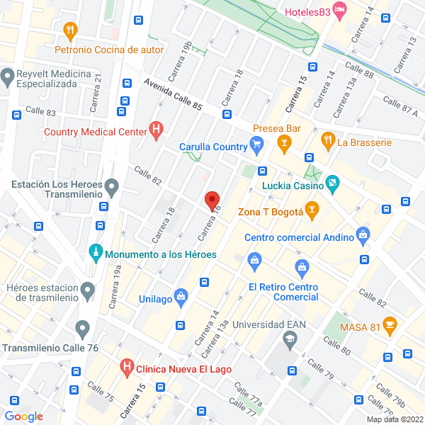 Mapa de Avan C Leyendo S.A.S.