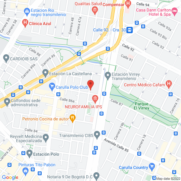 Mapa de Avanti Language School S.A.S.