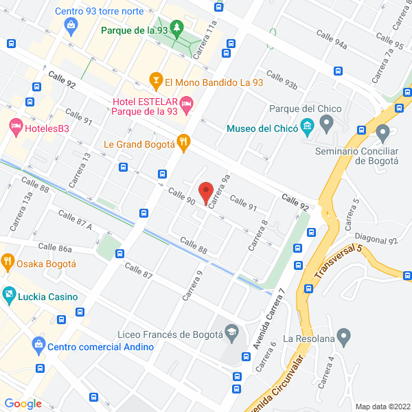 Mapa de Axis Consultoría Publica S.A.S.