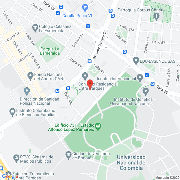 Mapa de Azor Ltda.