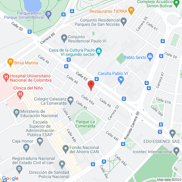Mapa de Big Medical S.A.S.