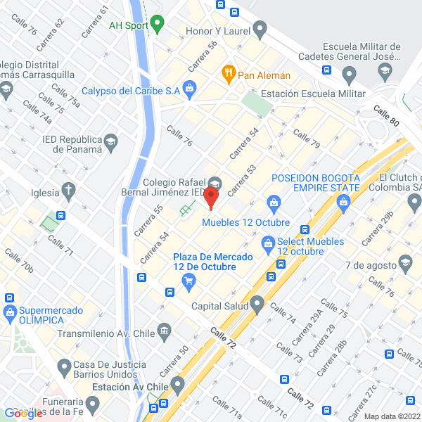 Mapa de Bikey S.A.S.