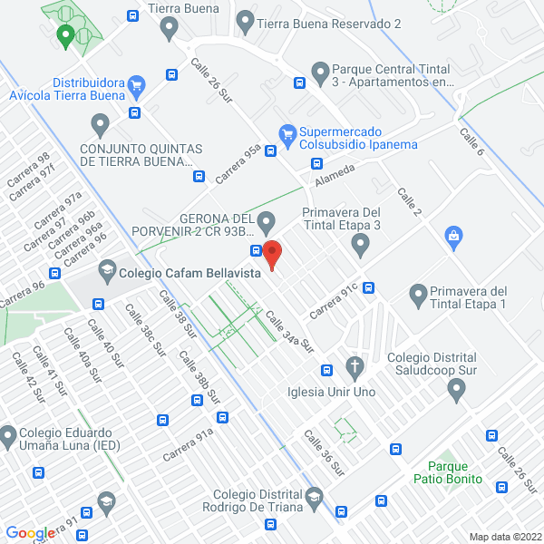 Mapa de Bio Pharmacy S.A.S.