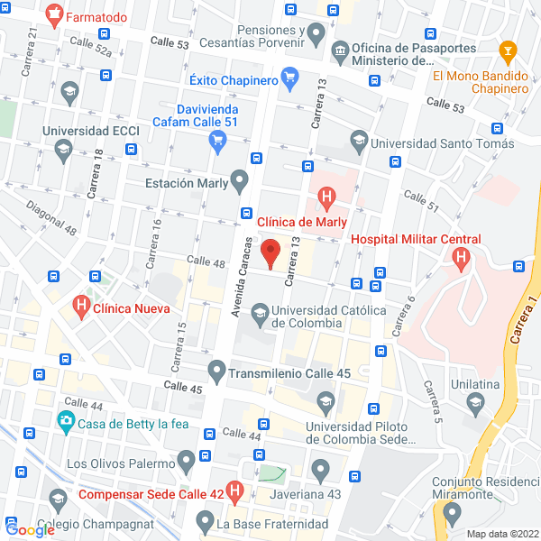 Mapa de Biomab I.P.S. S.A.S.