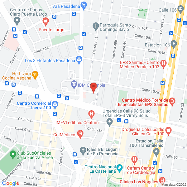 Mapa de Biomedizin Pharma S.A.S.