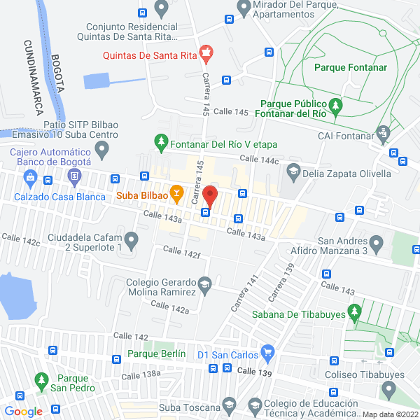 Mapa de Centro De Estimulación Rehabilitación Y Aprendizaje Semillas De Esperanza S.A.S.