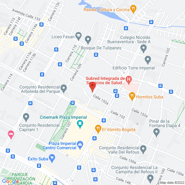 Mapa de Centro De Estudios Y Comercio Exterior Cecomex S.A.S.