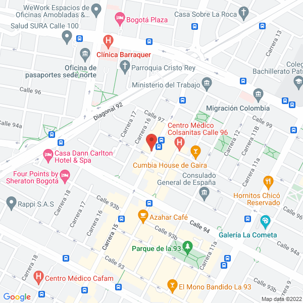 Mapa de Centro Trodat M.C.I. Ltda.